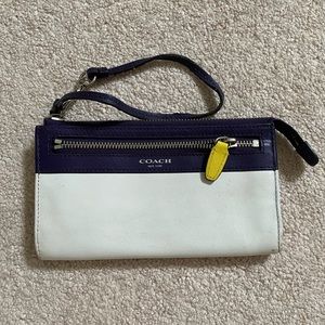 Coach Leather Wristlet